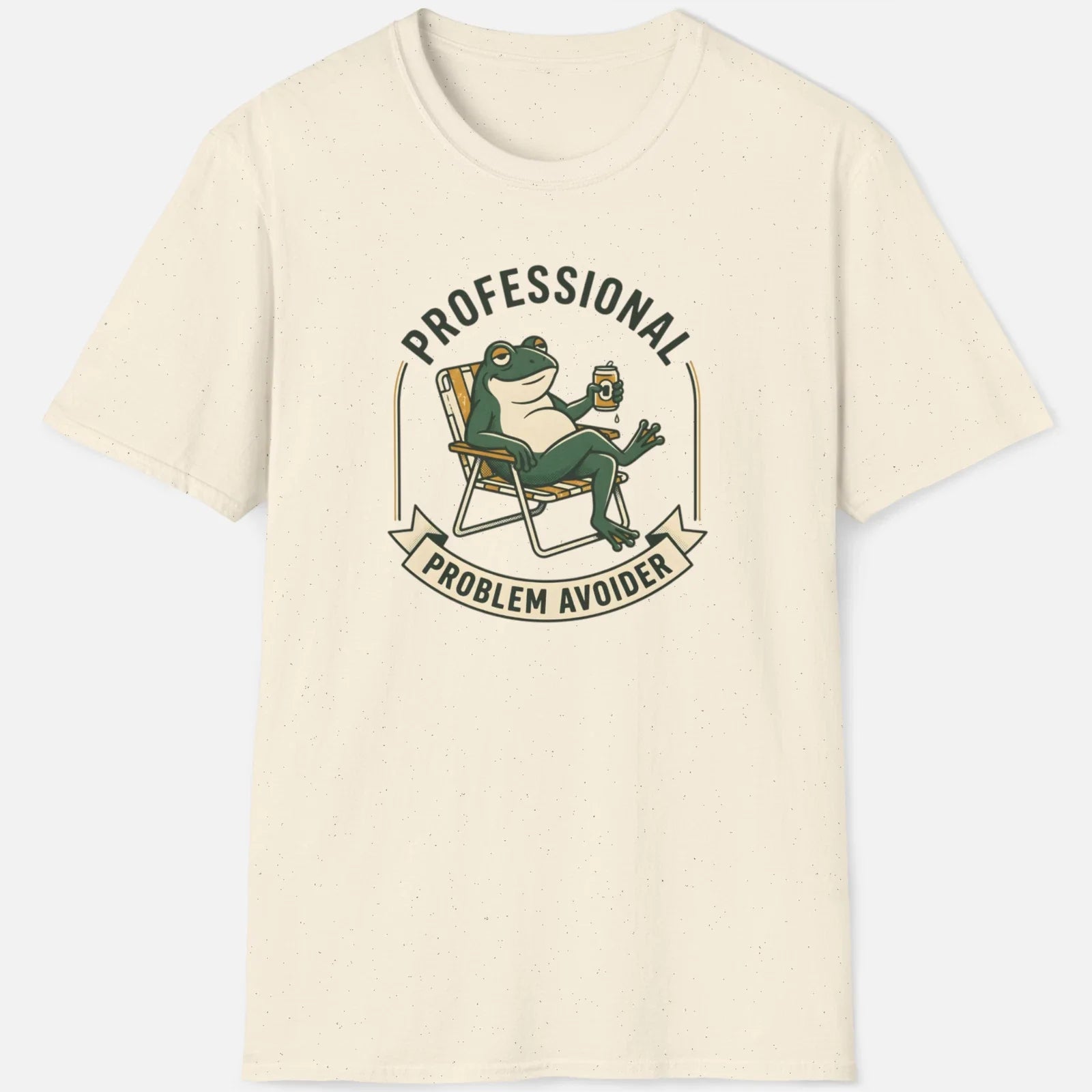 Professional Problem Avoider Frog Shirt Funny Lazy Meme Toad Graphic T-Shirt Unisex T-shirt, Sweatshirt, Hoodie, Long Sleeve Tee - T-Shirt, Sweatshirt, Hoodie