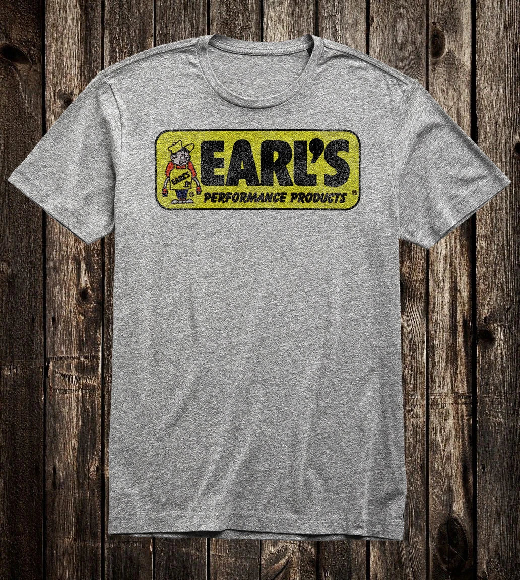 Retro Hot Rod Tee T Shirt Drag Race Racing Speed Shop Earl's Performance Parts Unisex T-shirt, Sweatshirt, Hoodie, Long Sleeve Tee - T-Shirt, Sweatshirt, Hoodie