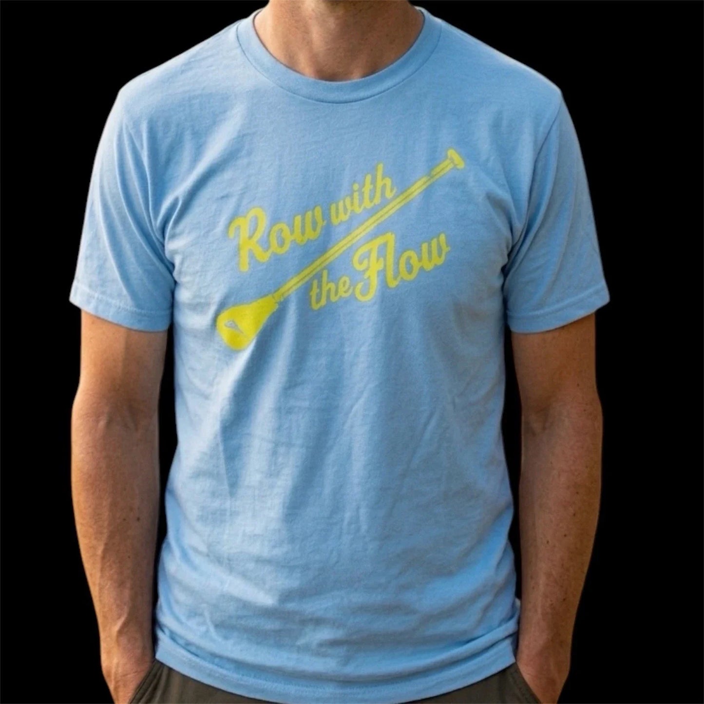 $45 TOMMY BAHAMA Sky Blue ROW WITH THE FLOW Relaxed Fit Short Sleeve T-shirt Unisex T-shirt, Sweatshirt, Hoodie, Long Sleeve Tee - T-Shirt, Sweatshirt, Hoodie