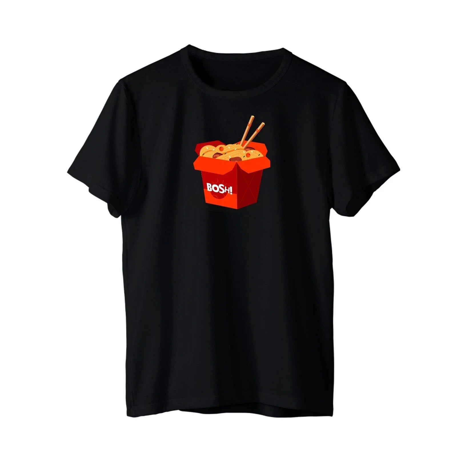 Unisex T-shirt - BOSH! Chinese Takeaway  - Funny  Novelty Big John Humour Gift Unisex T-shirt, Sweatshirt, Hoodie, Long Sleeve Tee - T-Shirt, Sweatshirt, Hoodie