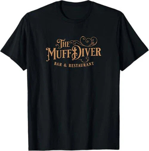 Retro Muff Diver Bar and Restaurant Design T-Shirt *NEW* 10 Colors! Unisex T-shirt, Sweatshirt, Hoodie, Long Sleeve Tee - T-Shirt, Sweatshirt, Hoodie