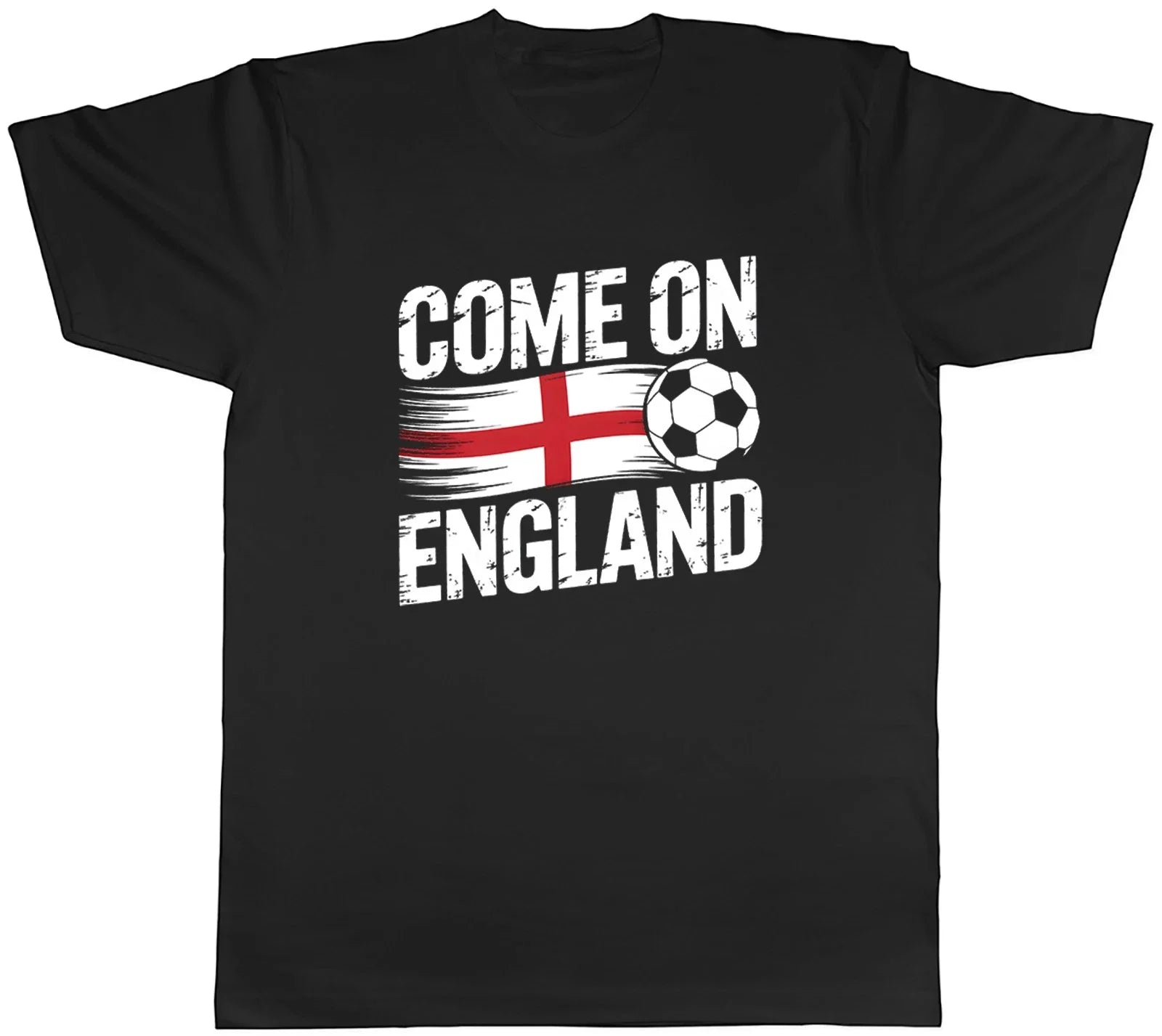 Come on England Supporter Football Fan Mens T-Shirt Tee Gift Top Unisex T-shirt, Sweatshirt, Hoodie, Long Sleeve Tee - T-Shirt, Sweatshirt, Hoodie