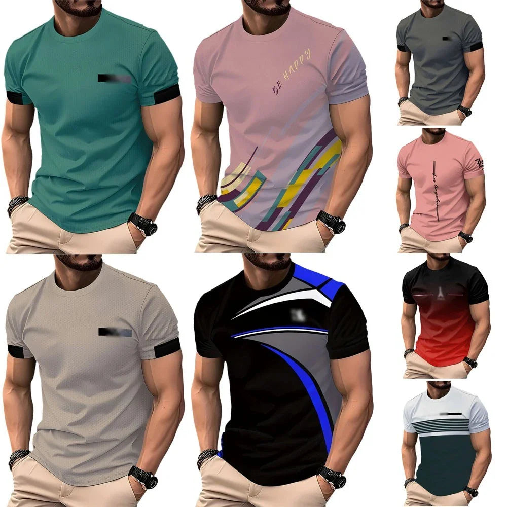 3D Printed T-shirt Daily Wear Garment Club Party Attire Flat Measurement Chart Unisex T-shirt, Sweatshirt, Hoodie, Long Sleeve Tee - T-Shirt, Sweatshirt, Hoodie
