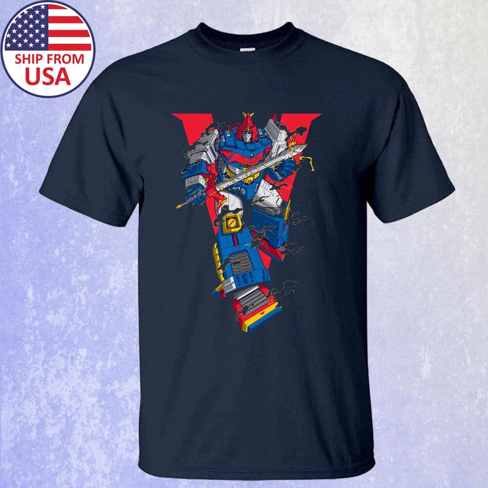 VOLTES V JAPAN RETRO Men's Navy Size S-5XL Unisex T-shirt, Sweatshirt, Hoodie, Long Sleeve Tee - T-Shirt, Sweatshirt, Hoodie