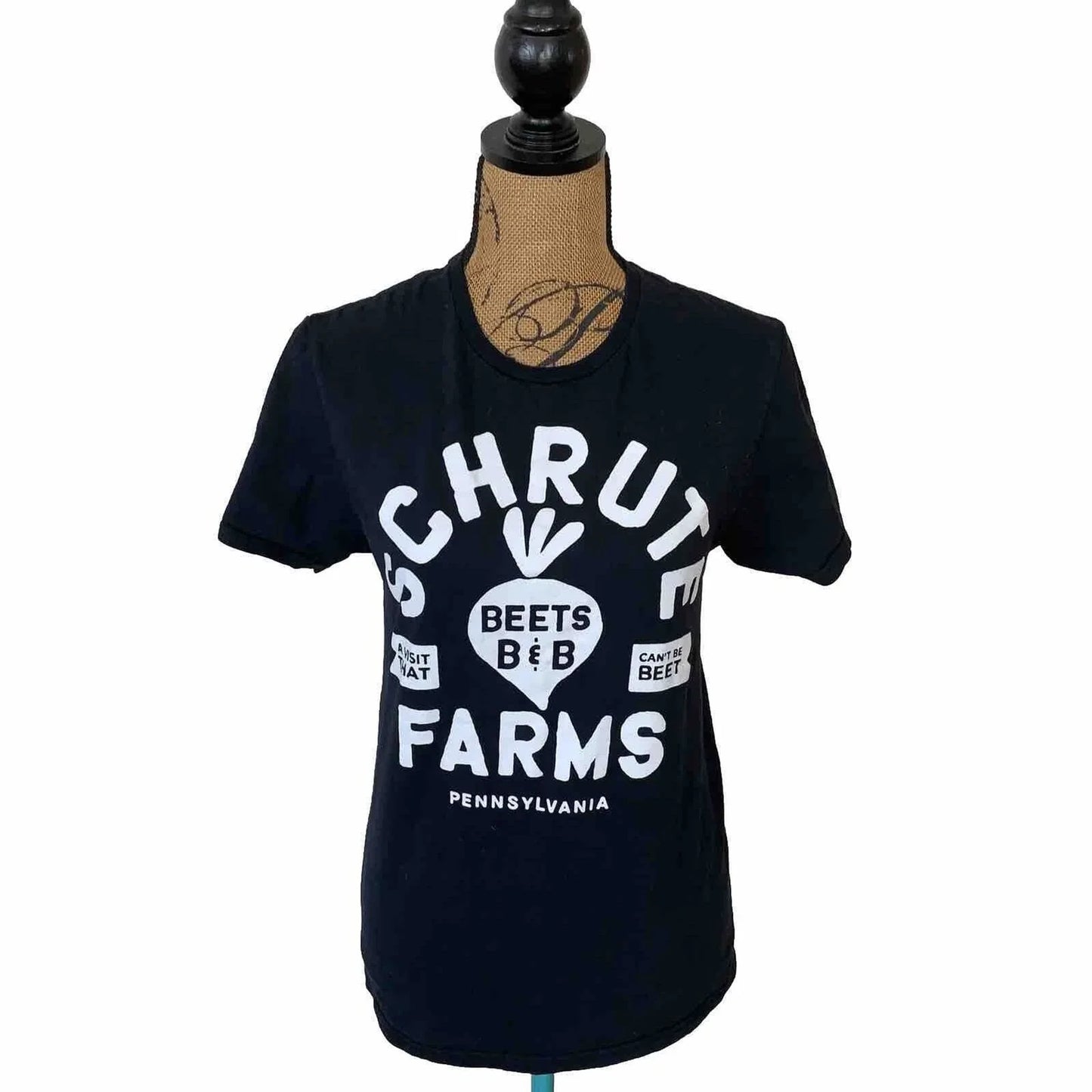 The Office Adult T-Shirt  -  Schrute Farms Beets B & B Can't Be Beet SMALL Unisex T-shirt, Sweatshirt, Hoodie, Long Sleeve Tee - T-Shirt, Sweatshirt, Hoodie