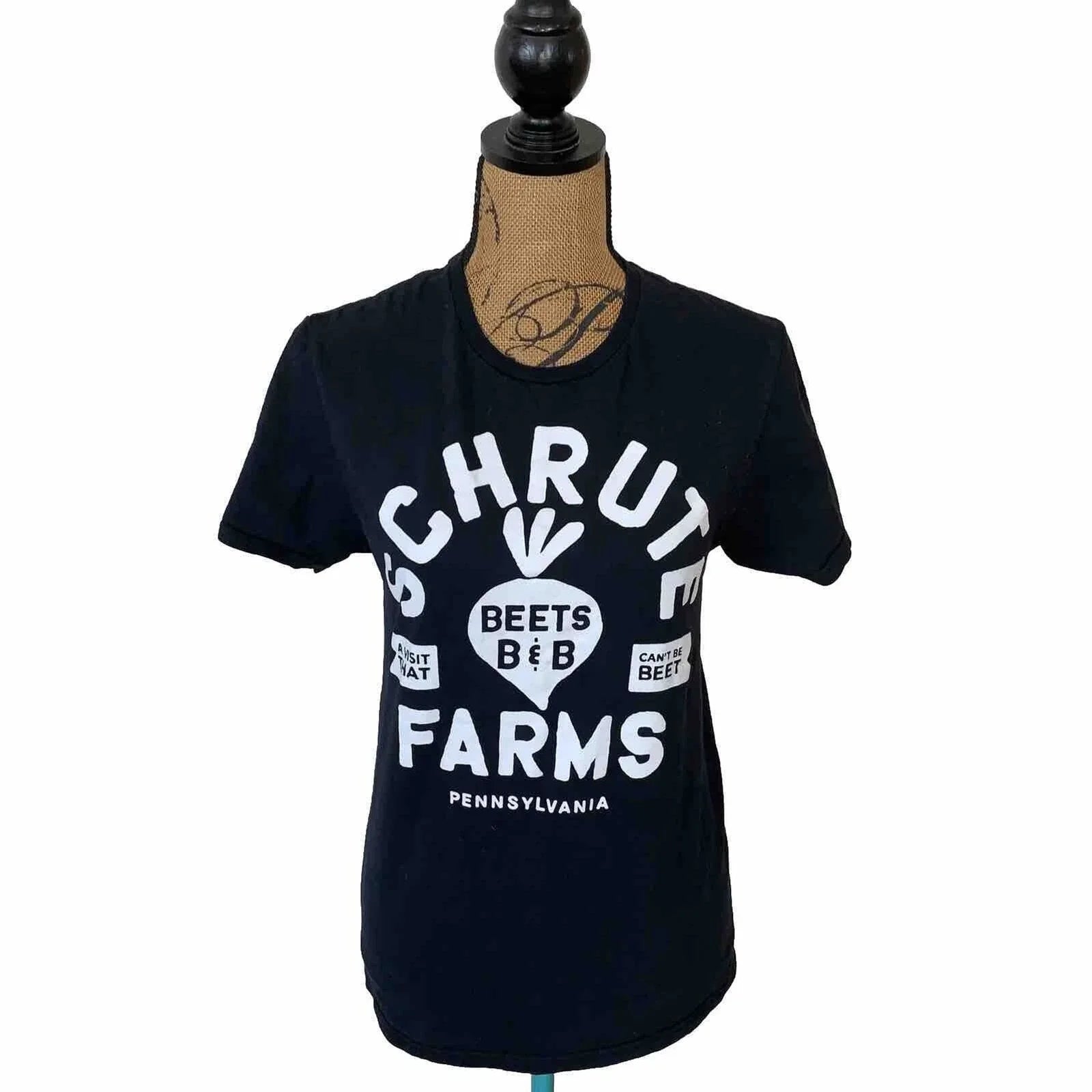 The Office Adult T-Shirt  -  Schrute Farms Beets B & B Can't Be Beet SMALL Unisex T-shirt, Sweatshirt, Hoodie, Long Sleeve Tee - T-Shirt, Sweatshirt, Hoodie