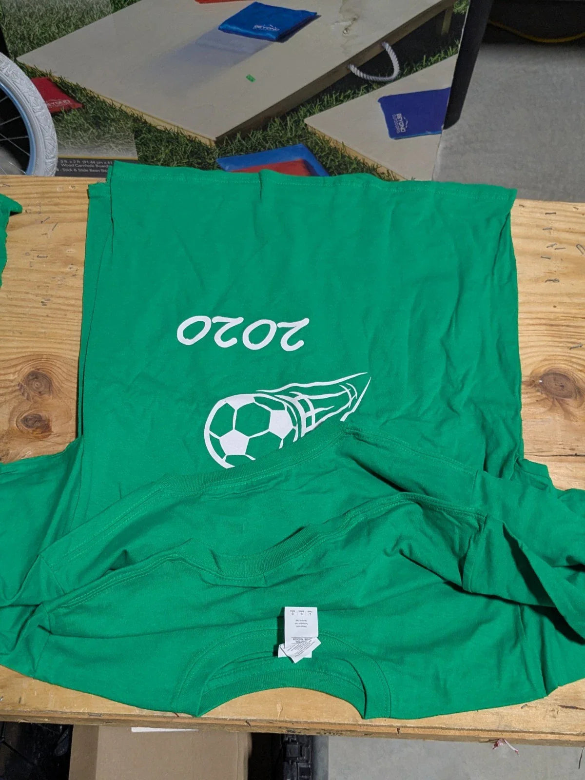 Lot Of Green Soccer Graphic T-Shirt 2020 Ball Design Casual Tee Unisex T-shirt, Sweatshirt, Hoodie, Long Sleeve Tee - T-Shirt, Sweatshirt, Hoodie