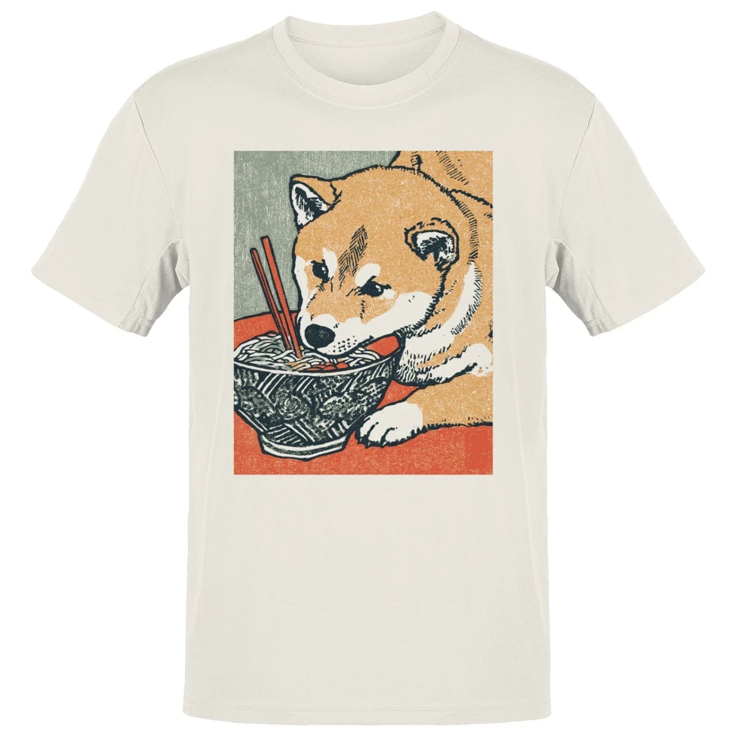 Shiba Inu Ramen Bowl Art Men's T-shirt Unisex T-shirt, Sweatshirt, Hoodie, Long Sleeve Tee - T-Shirt, Sweatshirt, Hoodie