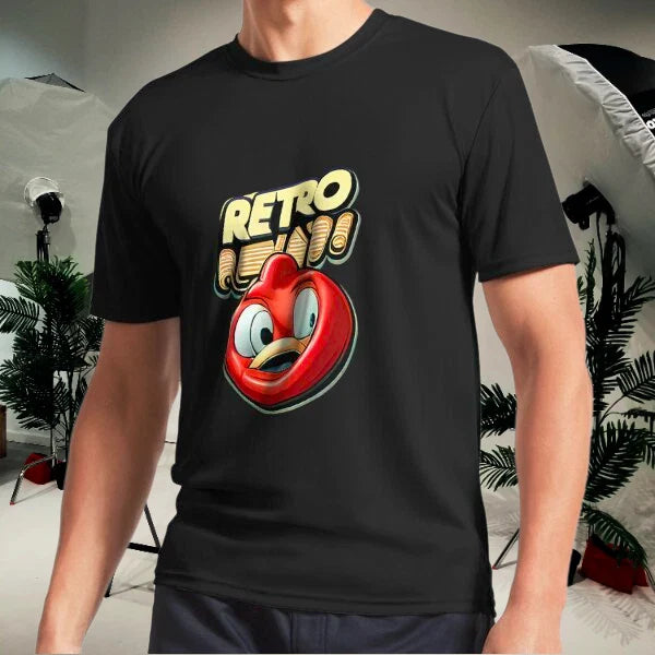 Vintage cartoon mascot logo Active Logo Men's T-Shirt Funny Size S to 5XL Unisex T-shirt, Sweatshirt, Hoodie, Long Sleeve Tee - T-Shirt, Sweatshirt, Hoodie