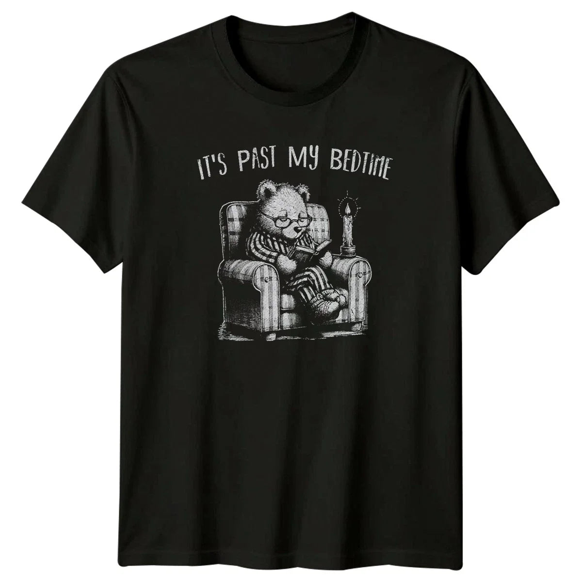 ITS PAST MY BEDTIME T-Shirt Cozy Reading Sleep Humor Unisex T-shirt, Sweatshirt, Hoodie, Long Sleeve Tee - T-Shirt, Sweatshirt, Hoodie
