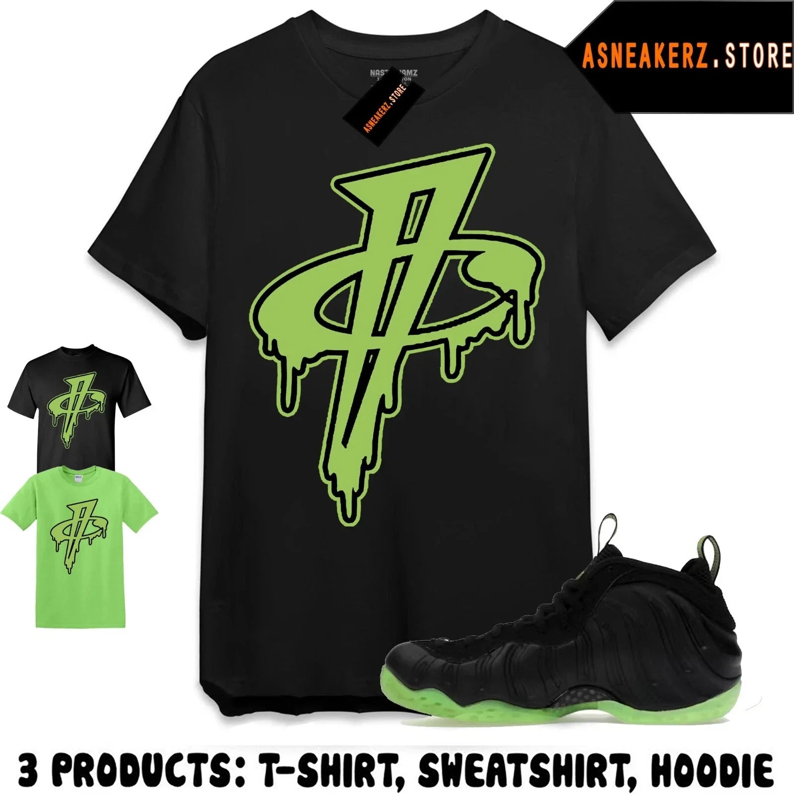 Tee Shirt Matching Foamposite One Black Volt To Match Sneakerhead Penny 1 Cent Unisex T-shirt, Sweatshirt, Hoodie, Long Sleeve Tee - T-Shirt, Sweatshirt, Hoodie