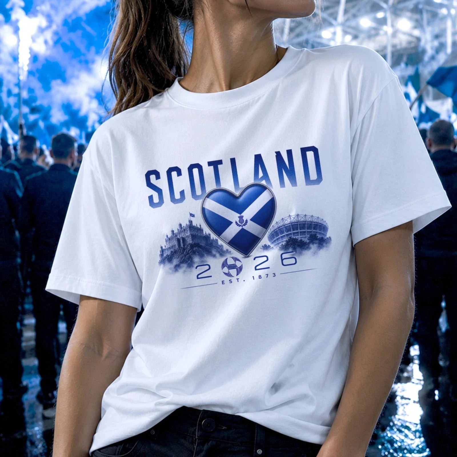 Scotland t shirt football fan flag Scottish soccer top support 2026 tee gift art Unisex T-shirt, Sweatshirt, Hoodie, Long Sleeve Tee - T-Shirt, Sweatshirt, Hoodie