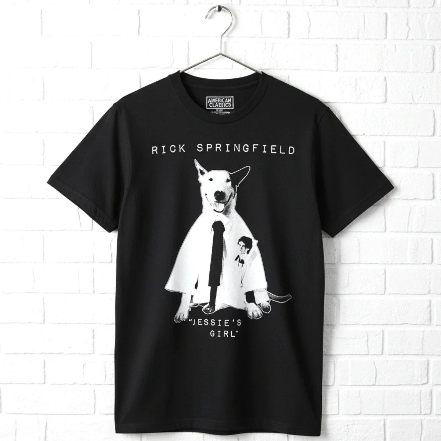 Rick Springfield Jessie's Girl Single Men's T Shirt 80's Pop Music Singer Concer Unisex T-shirt, Sweatshirt, Hoodie, Long Sleeve Tee - T-Shirt, Sweatshirt, Hoodie