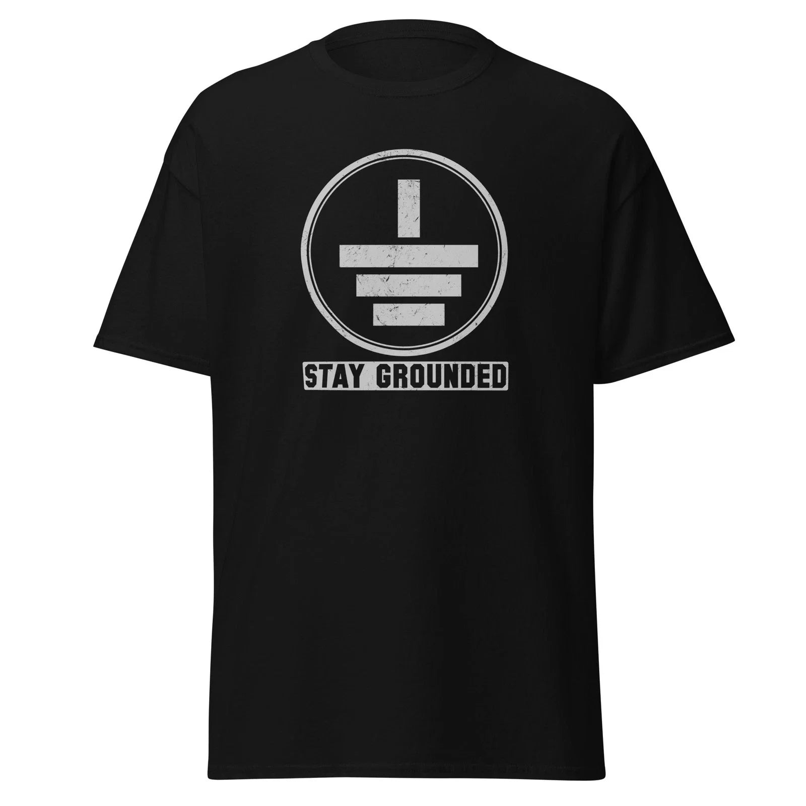 Funny Electrician T-Shirt "Stay Grounded" - Sparky Trade Humor Graphic Tee Unisex T-shirt, Sweatshirt, Hoodie, Long Sleeve Tee - T-Shirt, Sweatshirt, Hoodie