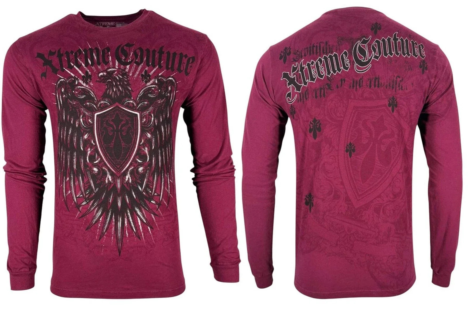Xtreme Couture by Affliction Men's Thermal T-shirt Last Man Unisex T-shirt, Sweatshirt, Hoodie, Long Sleeve Tee - T-Shirt, Sweatshirt, Hoodie