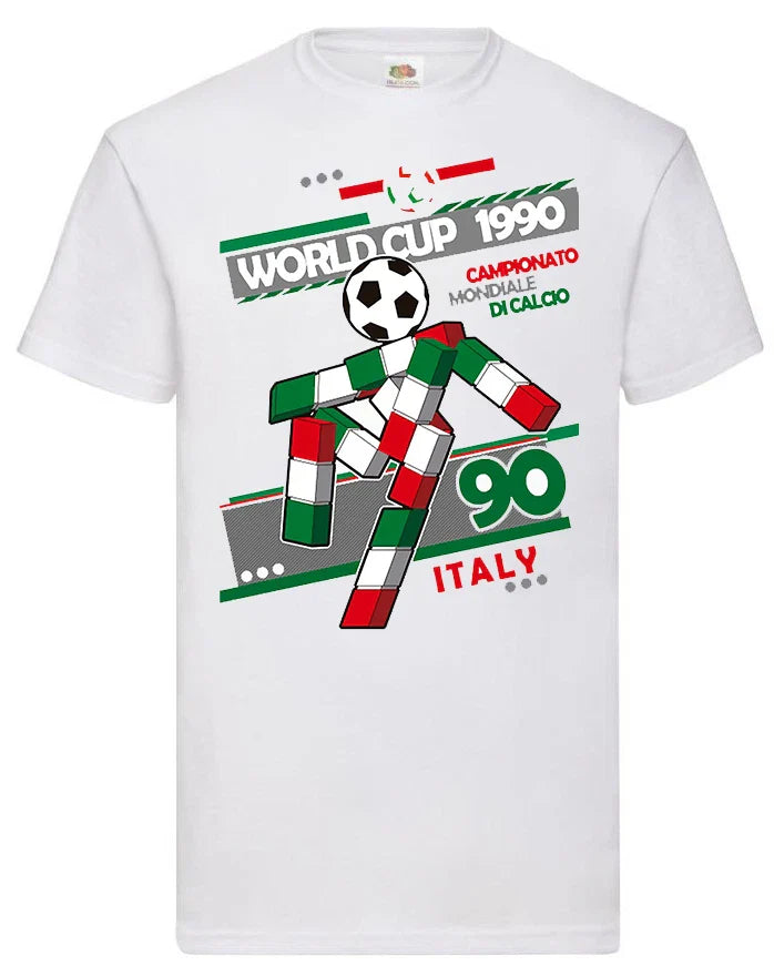 Italia 90 Italy Classic Retro Football Soccer T Shirt For World Cup Fans Unisex T-shirt, Sweatshirt, Hoodie, Long Sleeve Tee - T-Shirt, Sweatshirt, Hoodie