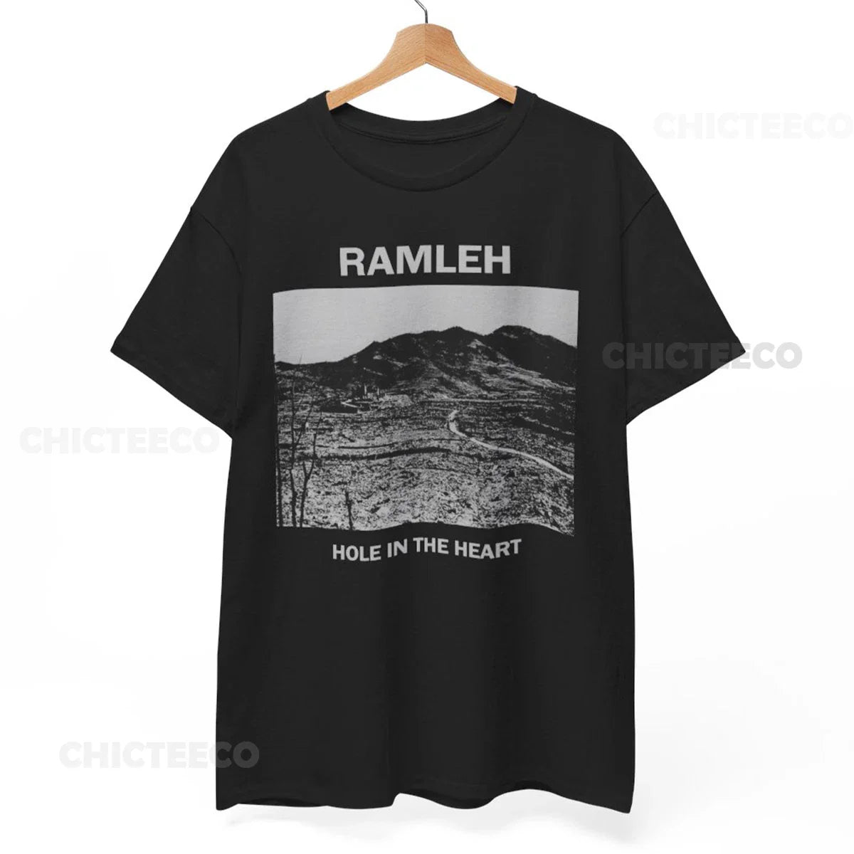 Ramleh T-Shirt- Hole In The Heart Ramleh Band Shirt, Industrial Noise Unisex Tee Unisex T-shirt, Sweatshirt, Hoodie, Long Sleeve Tee - T-Shirt, Sweatshirt, Hoodie