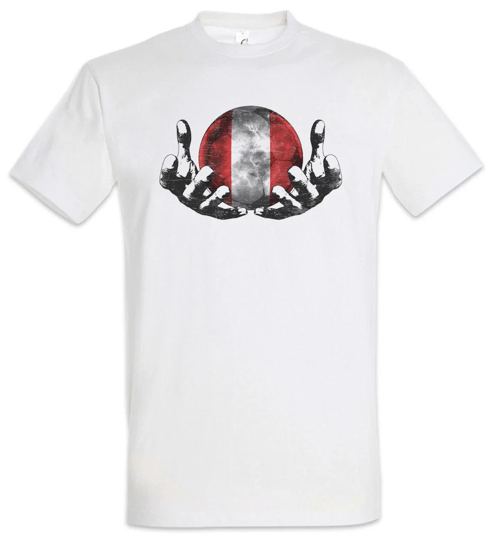Peru Football Magic Ball T-Shirt peruvian Soccer Flag Banner World Championship Unisex T-shirt, Sweatshirt, Hoodie, Long Sleeve Tee - T-Shirt, Sweatshirt, Hoodie
