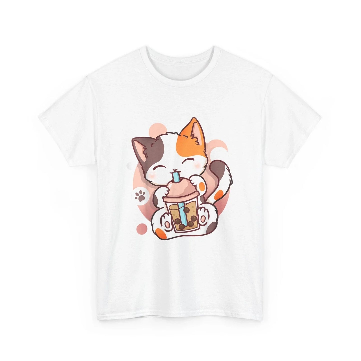 Cat Boba Tea Bubble Tea Anime Kawaii Neko T-Shirt Unisex T-shirt, Sweatshirt, Hoodie, Long Sleeve Tee - T-Shirt, Sweatshirt, Hoodie
