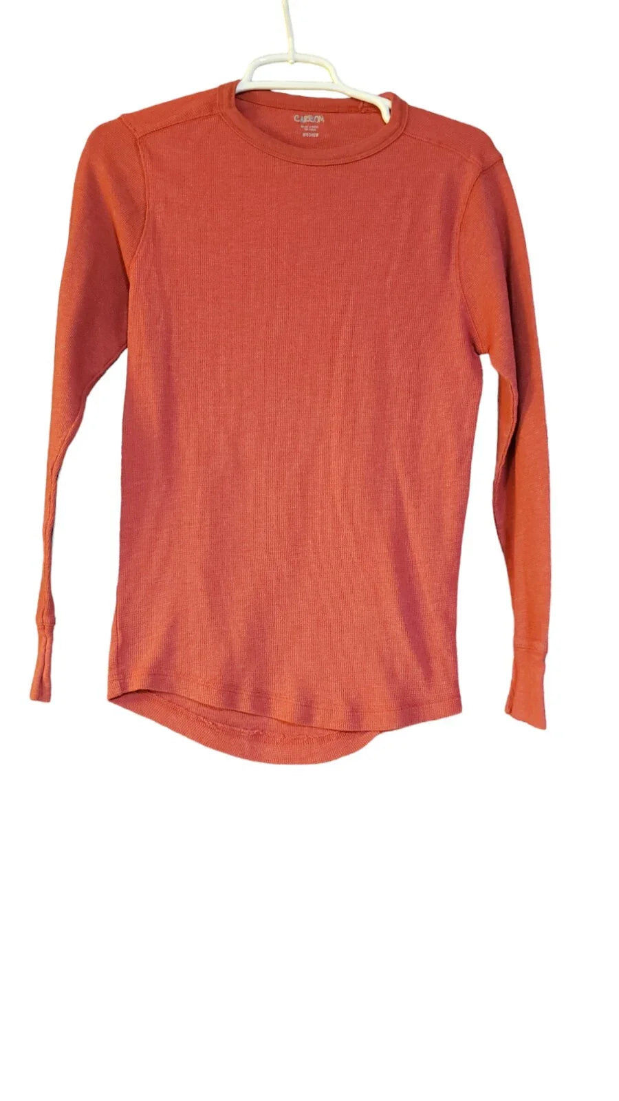 Carbon Thermal Shirt Mens Size M Solid Red Long Sleeve Cotton Trendy Warm Layers Unisex T-shirt, Sweatshirt, Hoodie, Long Sleeve Tee - T-Shirt, Sweatshirt, Hoodie