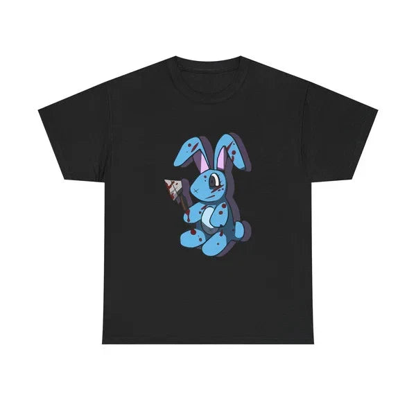 Horror Bunny T-Shirt Designed in Japan Creepy Cute Rabbit Graphic Halloween Gift Unisex T-shirt, Sweatshirt, Hoodie, Long Sleeve Tee - T-Shirt, Sweatshirt, Hoodie