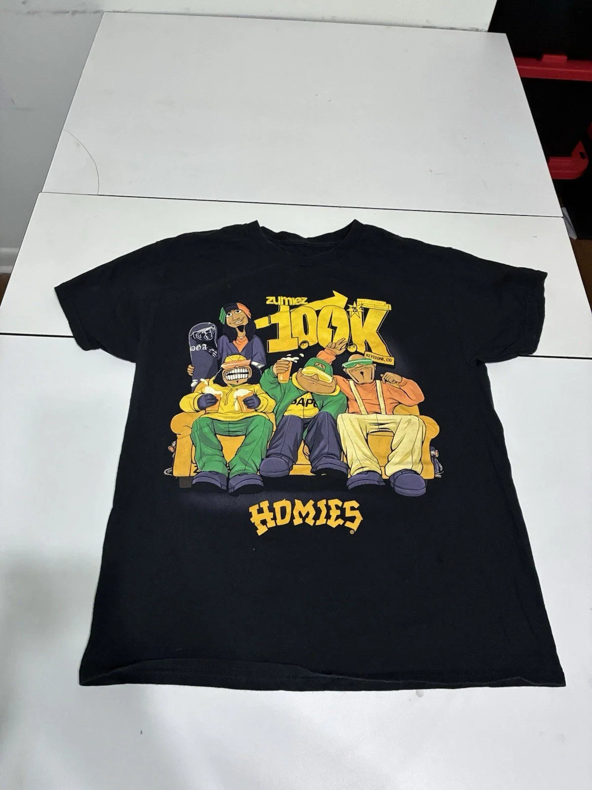 DGA Homies Shirt Medium Black Zumiez 100K Skateboarding Streetwear Retro Street Unisex T-shirt, Sweatshirt, Hoodie, Long Sleeve Tee - T-Shirt, Sweatshirt, Hoodie
