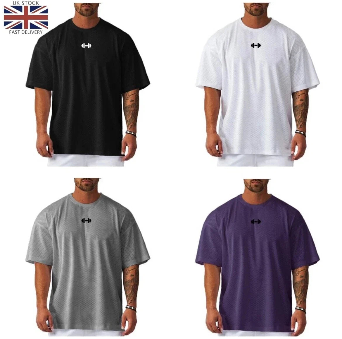 Muscle Fit Oversized T Shirt Top Gym Muscle Fit Workout Fitness Sports Clothing Unisex T-shirt, Sweatshirt, Hoodie, Long Sleeve Tee - T-Shirt, Sweatshirt, Hoodie