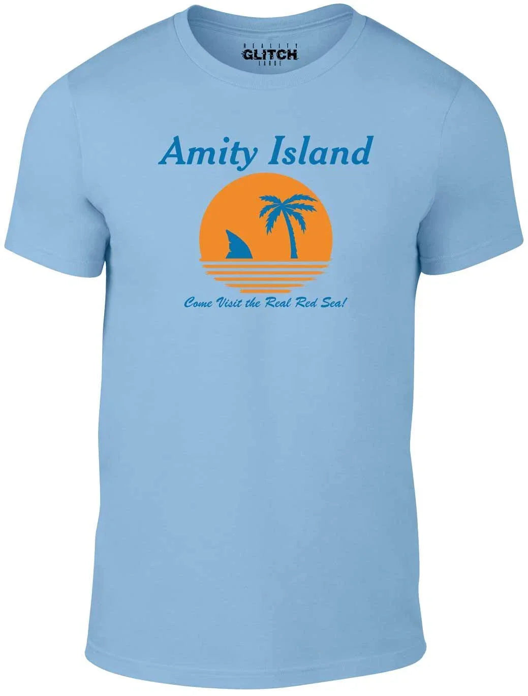 Amity Island Men's T-Shirt - Jaws Shark Retro Film TV Joke gift 80's funny Unisex T-shirt, Sweatshirt, Hoodie, Long Sleeve Tee - T-Shirt, Sweatshirt, Hoodie