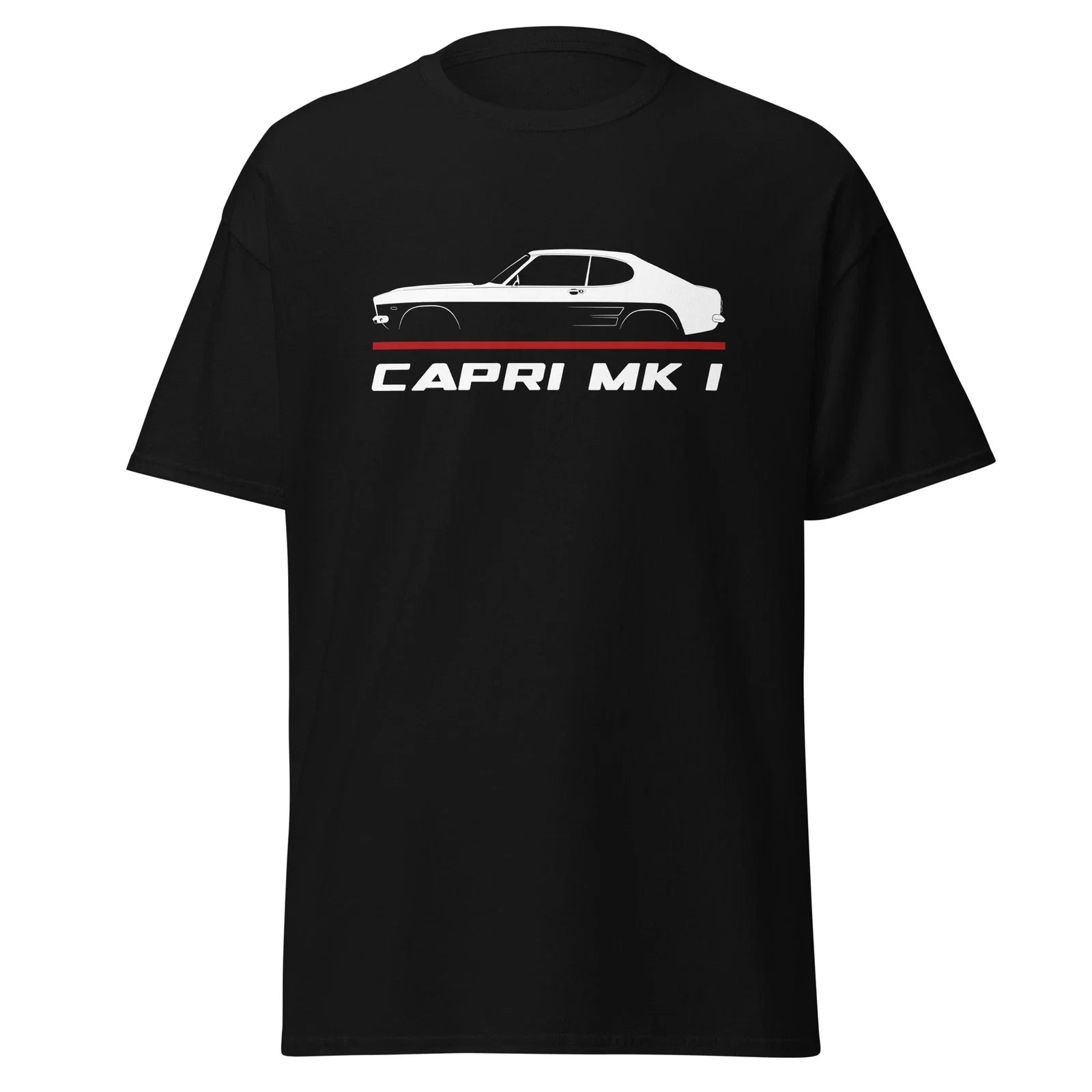Premium T-Shirt For Ford Capri Mk I 1969-1974 Fans Birthday Gift Unisex T-shirt, Sweatshirt, Hoodie, Long Sleeve Tee - T-Shirt, Sweatshirt, Hoodie