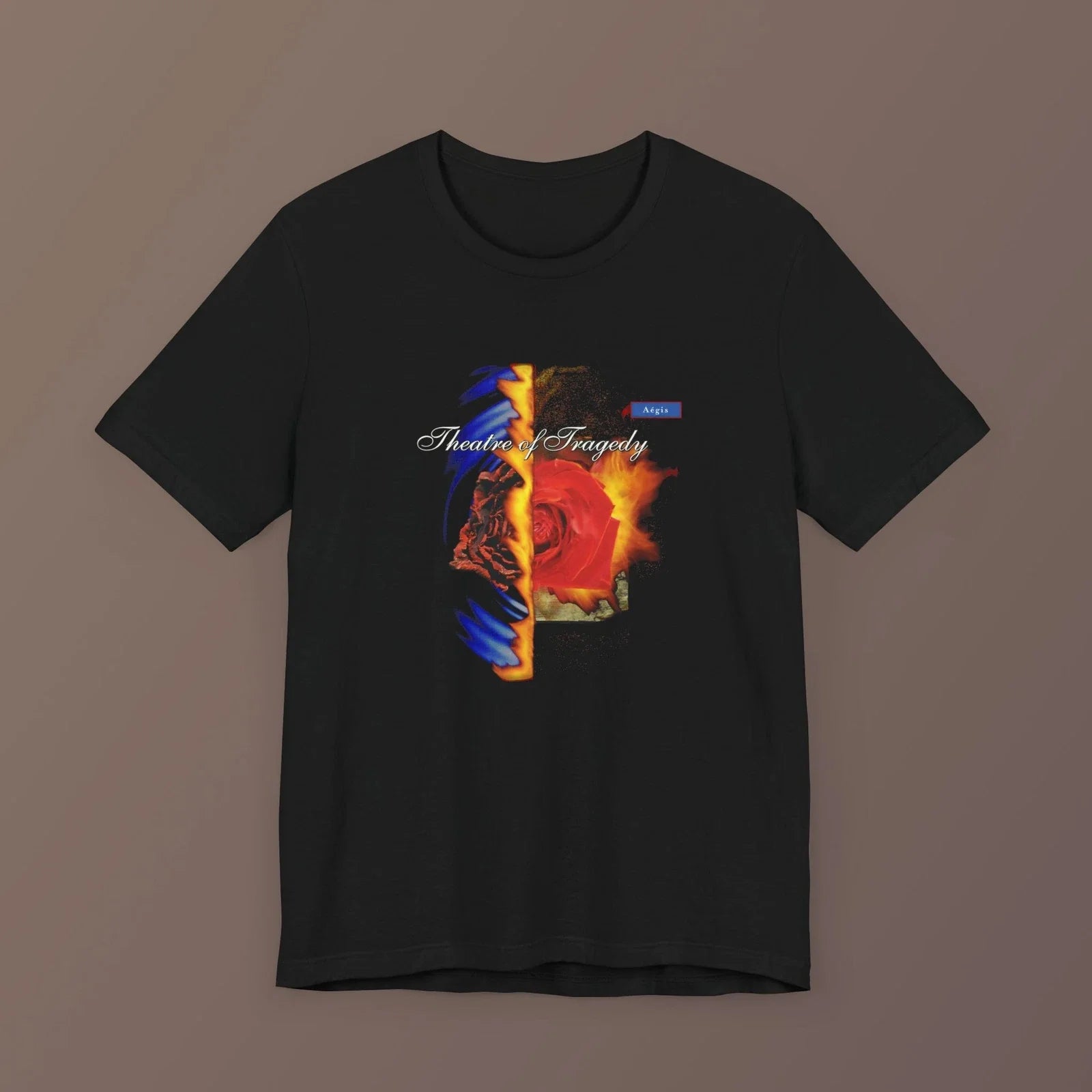 Theatre of Tragedy - Aegis (1999) Band T-Shirt Unisex T-shirt, Sweatshirt, Hoodie, Long Sleeve Tee - T-Shirt, Sweatshirt, Hoodie