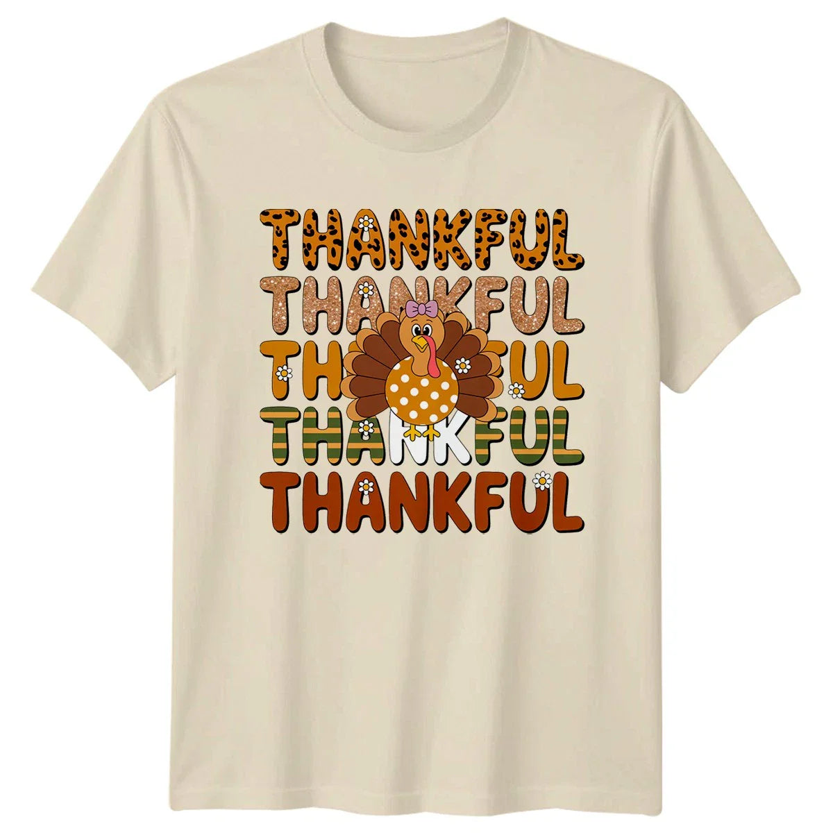 Thankful Thankful Thankful Thankful Thankful T-Shirt Thanksgiving Unisex T-shirt, Sweatshirt, Hoodie, Long Sleeve Tee - T-Shirt, Sweatshirt, Hoodie