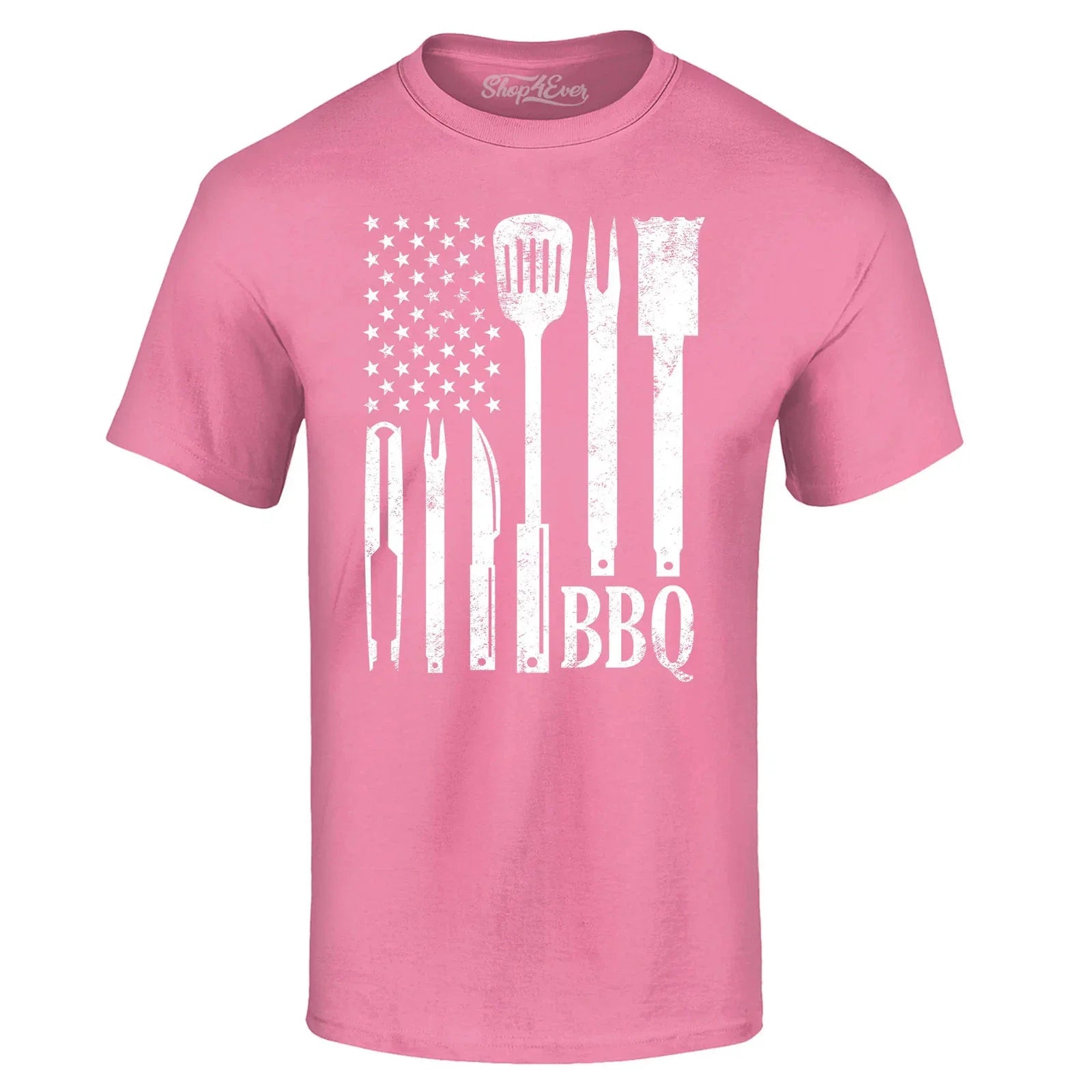BBQ American Flag T-shirt Pitmaster Barbecue Lover For Dad Shirts Unisex T-shirt, Sweatshirt, Hoodie, Long Sleeve Tee - T-Shirt, Sweatshirt, Hoodie