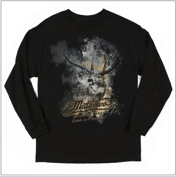 Mathews Solocam Elusive Long Sleeve Shirt (Black) Unisex T-shirt, Sweatshirt, Hoodie, Long Sleeve Tee - T-Shirt, Sweatshirt, Hoodie