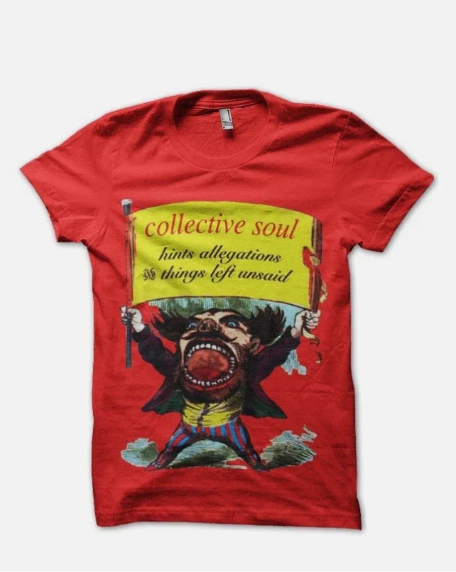 Collective Soul red Classic Unisex T-shirt All Sizes Unisex T-shirt, Sweatshirt, Hoodie, Long Sleeve Tee - T-Shirt, Sweatshirt, Hoodie
