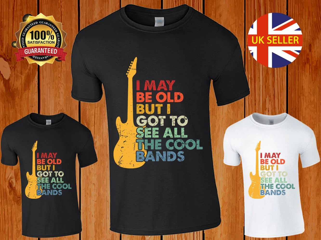 I May Be Old But I Got To See All The Cool Bands Old Guy Gift Mens T-Shirt Unisex T-shirt, Sweatshirt, Hoodie, Long Sleeve Tee - T-Shirt, Sweatshirt, Hoodie