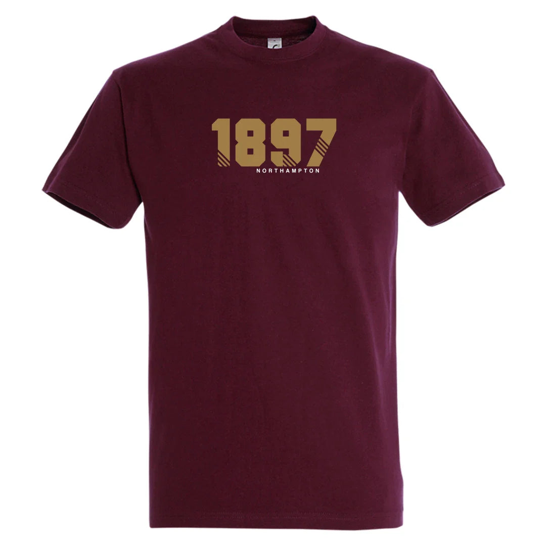 Northampton Town Football Shirt 1897 Est Year Retro Gift Casual T Shirt Unisex T-shirt, Sweatshirt, Hoodie, Long Sleeve Tee - T-Shirt, Sweatshirt, Hoodie