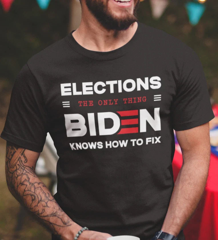 Joe Biden Funny FJB Humor T shirt Trump 2024 Political Shirts Funny Biden Shirts Unisex T-shirt, Sweatshirt, Hoodie, Long Sleeve Tee - T-Shirt, Sweatshirt, Hoodie