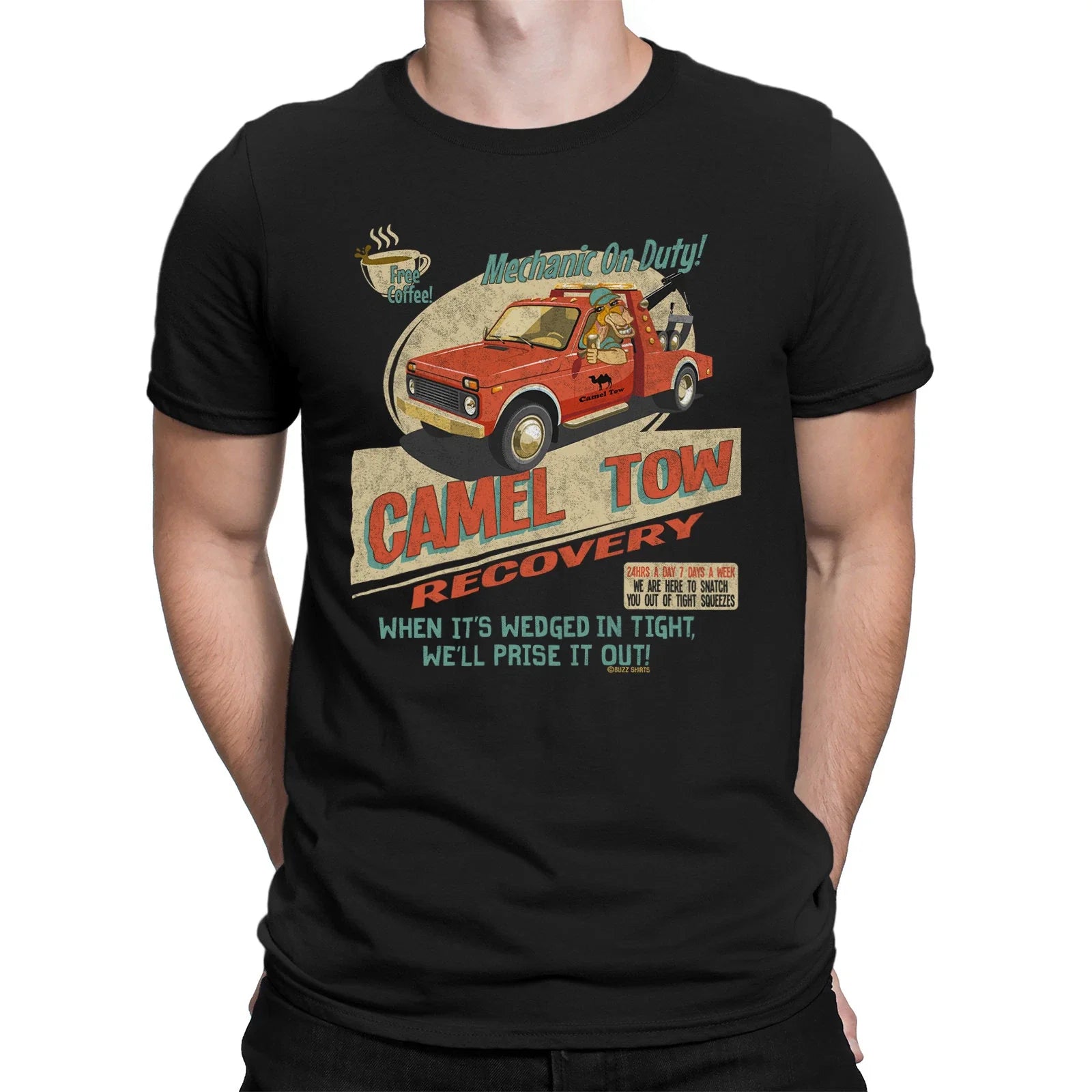 Camel Tow Recovery - Mens Funny  T-Shirt Birthday Christmas Car Joke Rude Unisex T-shirt, Sweatshirt, Hoodie, Long Sleeve Tee - T-Shirt, Sweatshirt, Hoodie