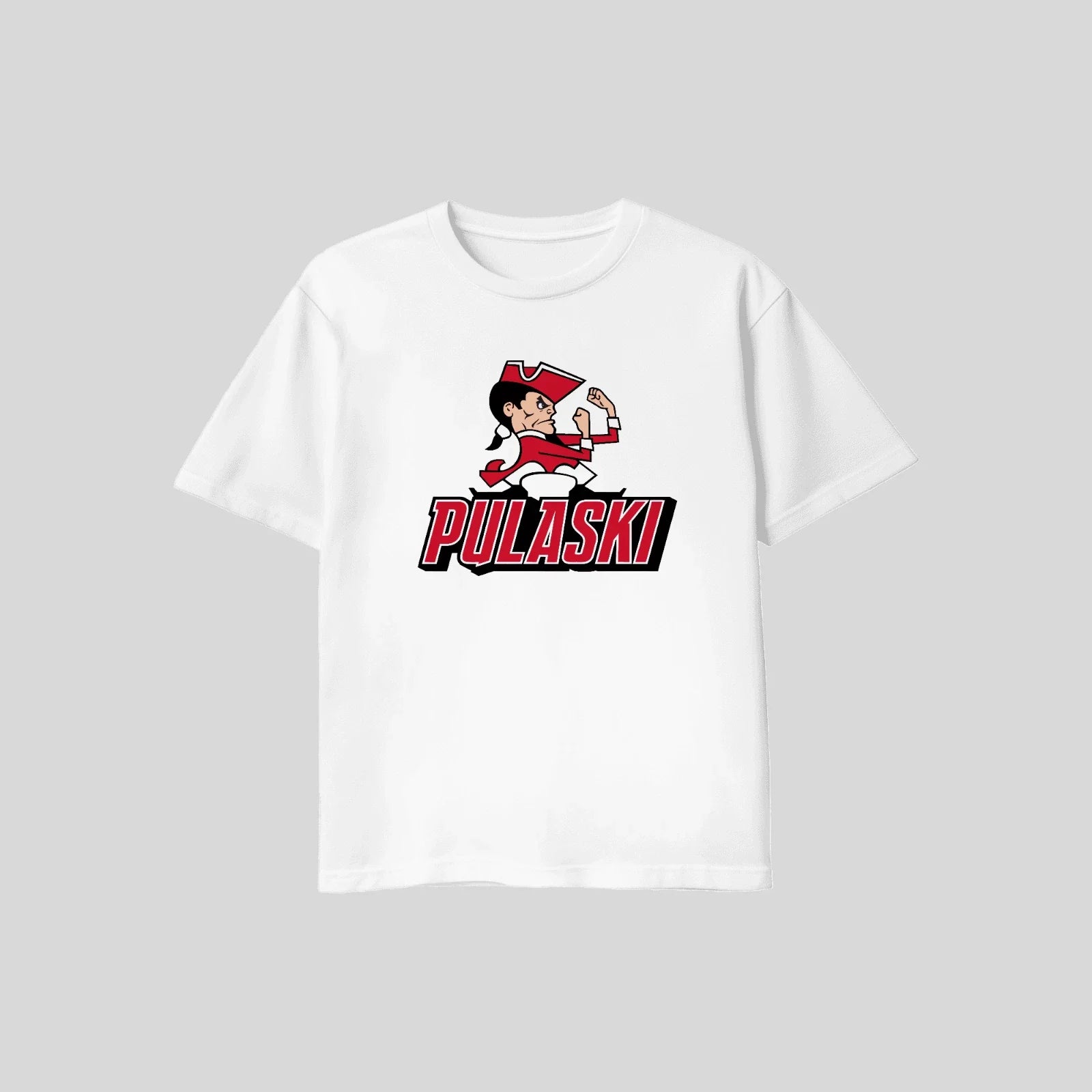 Pulaski Wisconsin High School Red Raiders T Shirt XL L M Unisex T-shirt, Sweatshirt, Hoodie, Long Sleeve Tee - T-Shirt, Sweatshirt, Hoodie