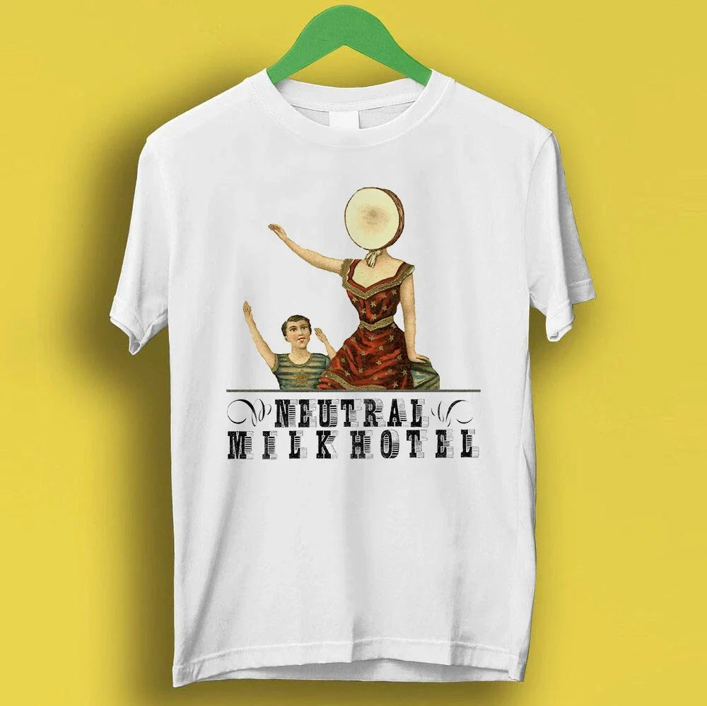 Neutral Milk Hotel Indie Rock Retro Music Top Tee T Shirt P1058 Unisex T-shirt, Sweatshirt, Hoodie, Long Sleeve Tee - T-Shirt, Sweatshirt, Hoodie