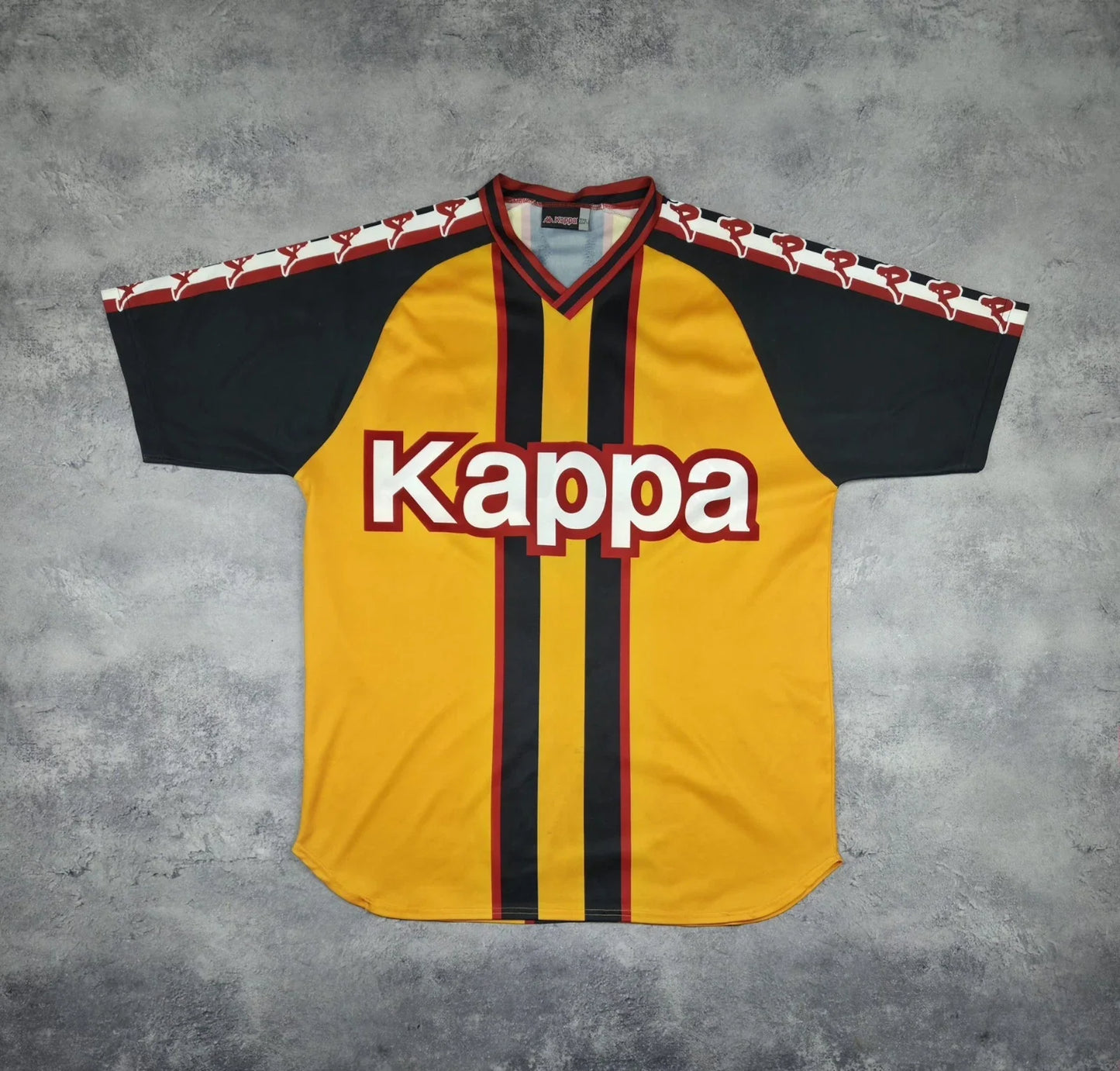 Vintage Kappa Jersey Football Big Logo Soccer Italy Size XL Unisex T-shirt, Sweatshirt, Hoodie, Long Sleeve Tee - T-Shirt, Sweatshirt, Hoodie