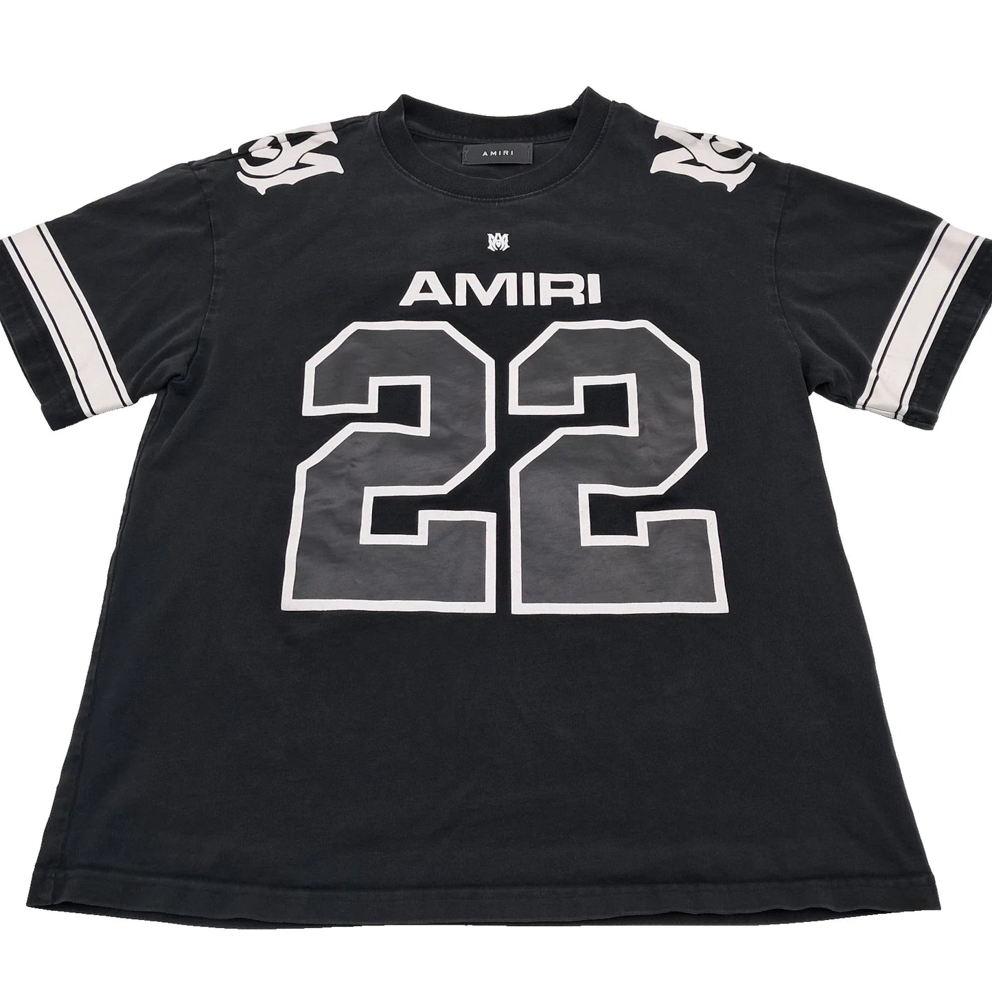 AMIRI 22 Skater T-shirt Size M Luxury Streetwear Oversized Black Cotton Tee READ Unisex T-shirt, Sweatshirt, Hoodie, Long Sleeve Tee - T-Shirt, Sweatshirt, Hoodie