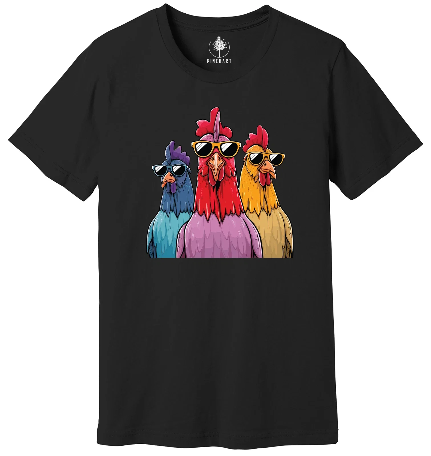 Cool Chickens T Shirt, Farm Animals Shirts, Farmer T-shirt, Funny Farm Graphic Unisex T-shirt, Sweatshirt, Hoodie, Long Sleeve Tee - T-Shirt, Sweatshirt, Hoodie