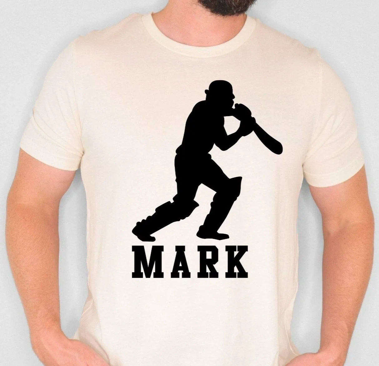 Personalised Cricket Player T Shirt Custom Name Sports Fan Tee Birthday Gift Uni Unisex T-shirt, Sweatshirt, Hoodie, Long Sleeve Tee - T-Shirt, Sweatshirt, Hoodie
