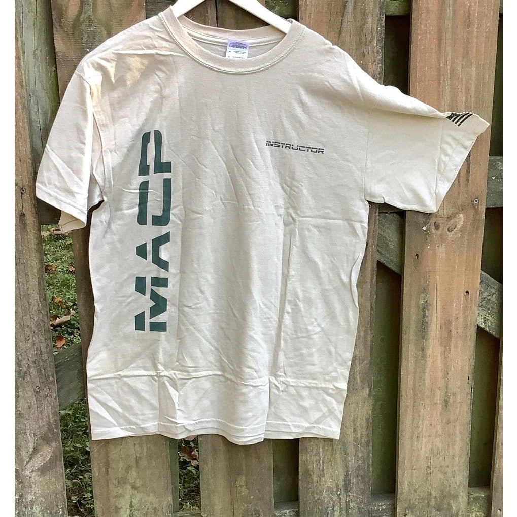 MACP Instructor T Shirt Medium Tan Green Grappling Triangle Modern Army Gildan Unisex T-shirt, Sweatshirt, Hoodie, Long Sleeve Tee - T-Shirt, Sweatshirt, Hoodie