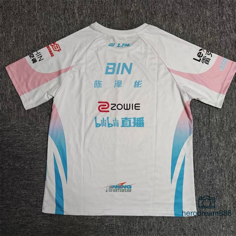 LOL 2026 BLG T-shirt Champion Team LPL Uniform Tshirt Esport Bilibili Gaming TEE Unisex T-shirt, Sweatshirt, Hoodie, Long Sleeve Tee - T-Shirt, Sweatshirt, Hoodie