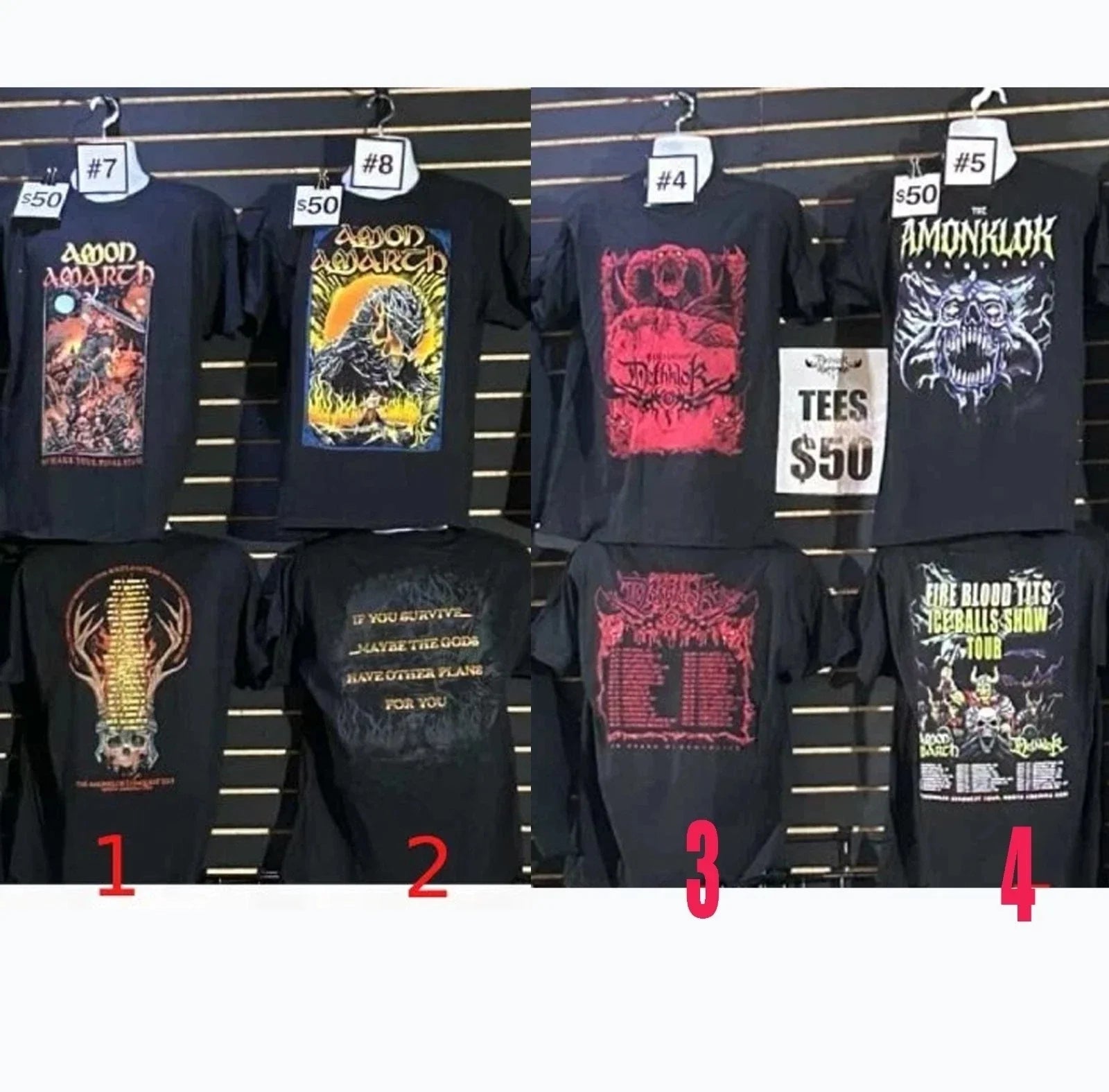 Custom Amonklok 2026 North America Tour T shirt reprint All Size Unisex T-shirt, Sweatshirt, Hoodie, Long Sleeve Tee - T-Shirt, Sweatshirt, Hoodie