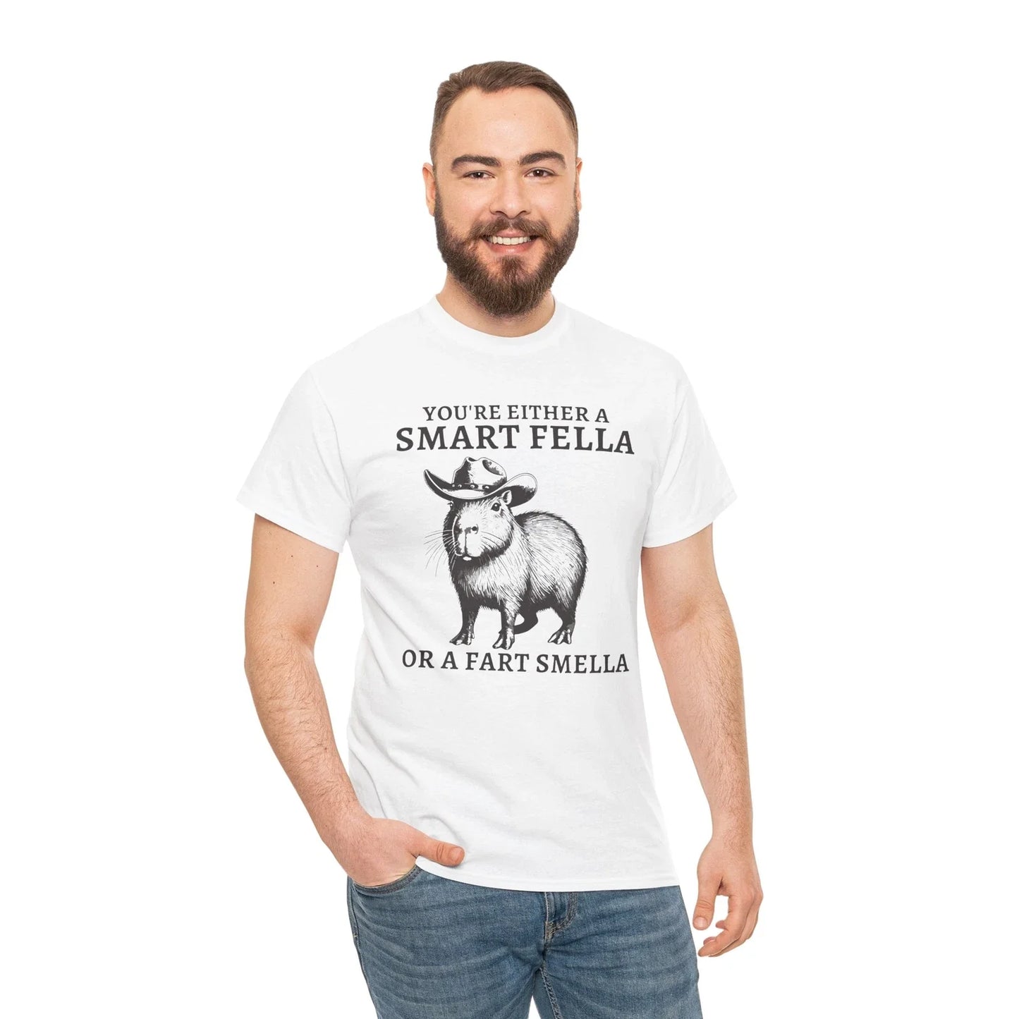 Capybara T-Shirt - Wearable Joke for Maximum Laughs Unisex T-shirt, Sweatshirt, Hoodie, Long Sleeve Tee - T-Shirt, Sweatshirt, Hoodie