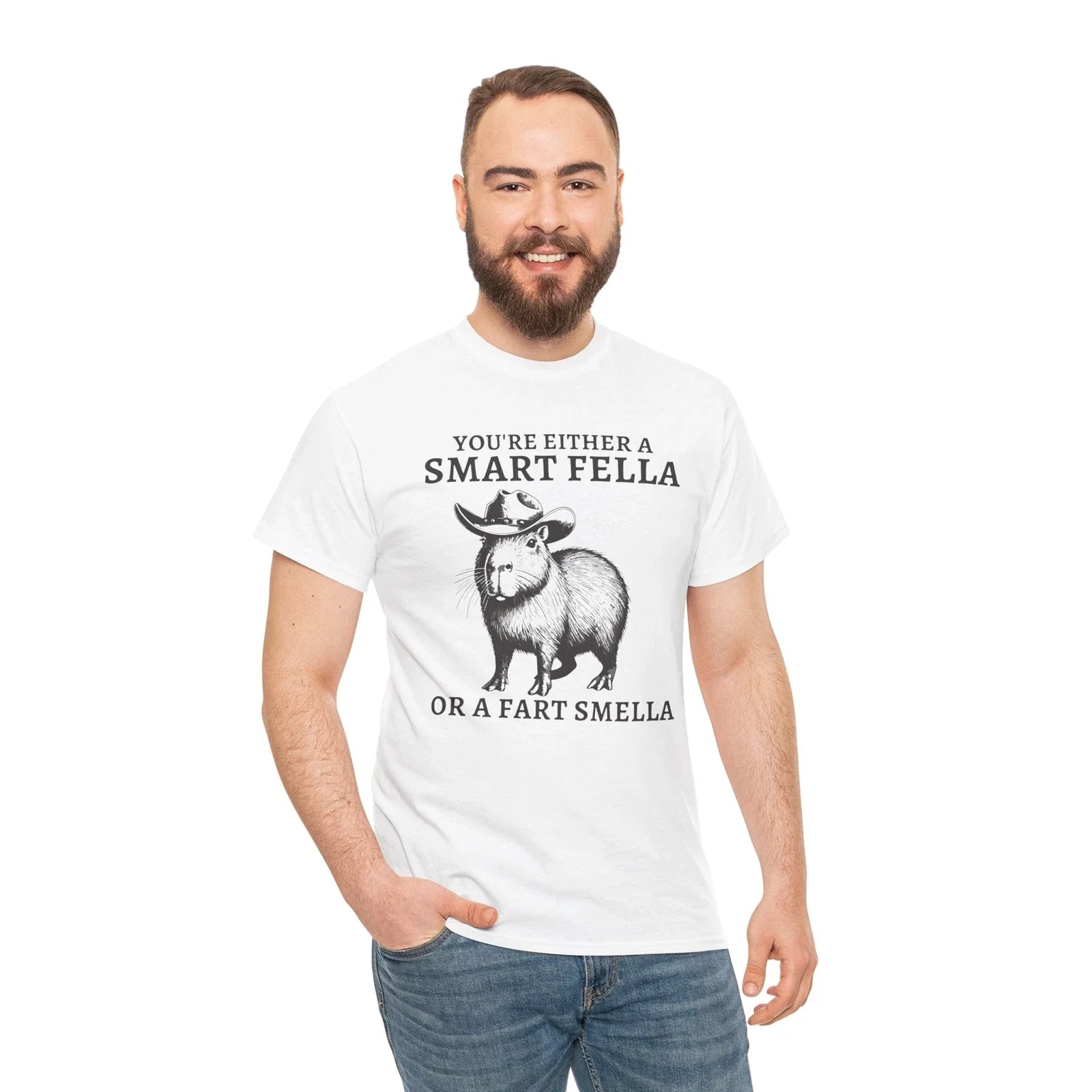 Capybara T-Shirt - Wearable Joke for Maximum Laughs Unisex T-shirt, Sweatshirt, Hoodie, Long Sleeve Tee - T-Shirt, Sweatshirt, Hoodie