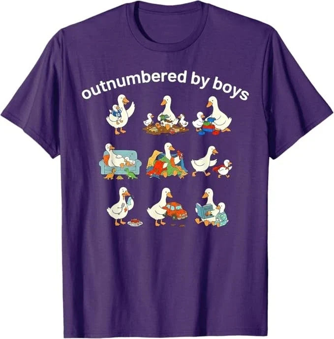 Outnumbered by Boys T-Shirt Unisex T-shirt, Sweatshirt, Hoodie, Long Sleeve Tee - T-Shirt, Sweatshirt, Hoodie